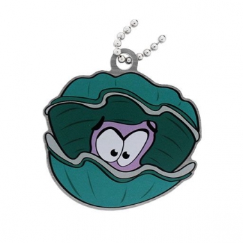 Sam the Clam Travel Tag